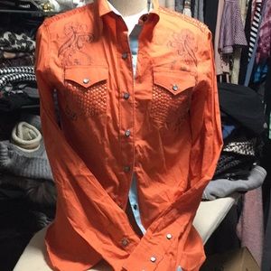 Cruel Long Sleeve Fitted Fashionable western shirt